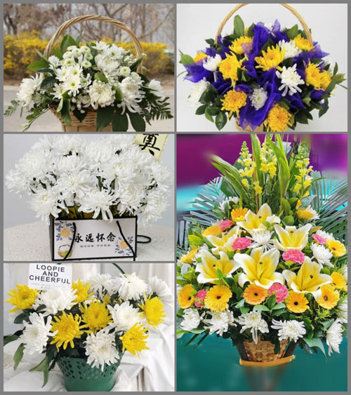 山东莱芜莱城区大王庄镇龙亭峪村白事提篮配送